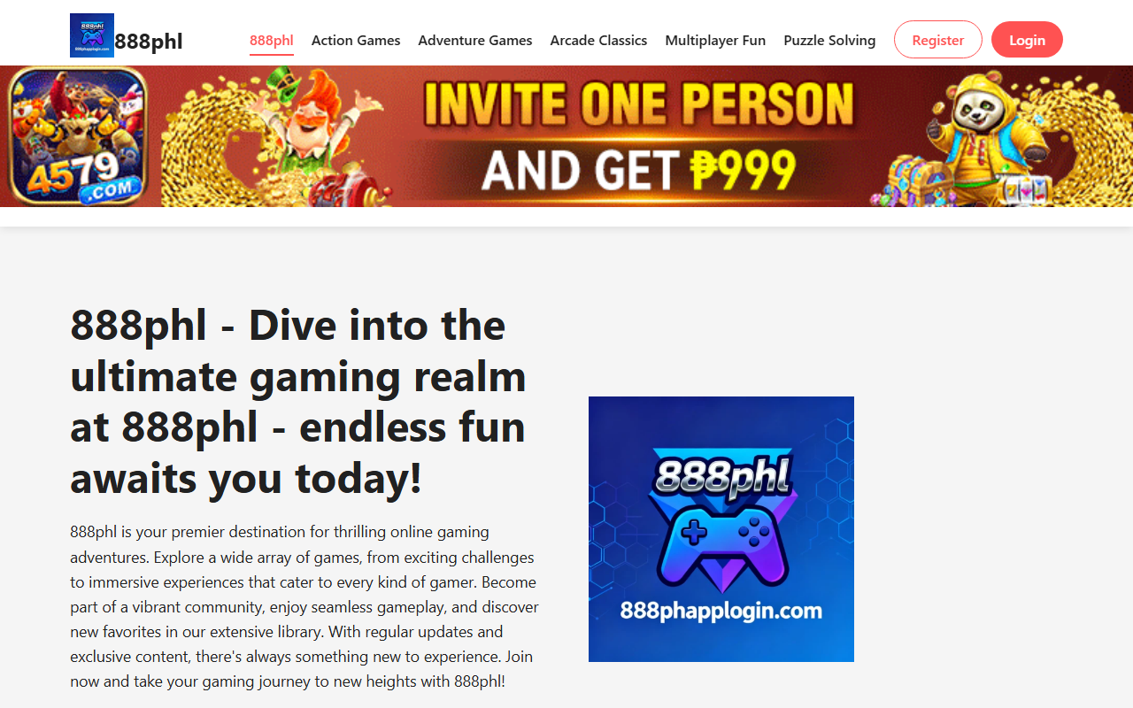 888phlapplogin.com screenshot