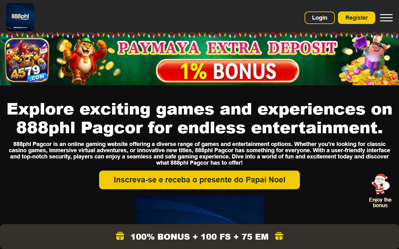 888phlpagcor.com screenshot