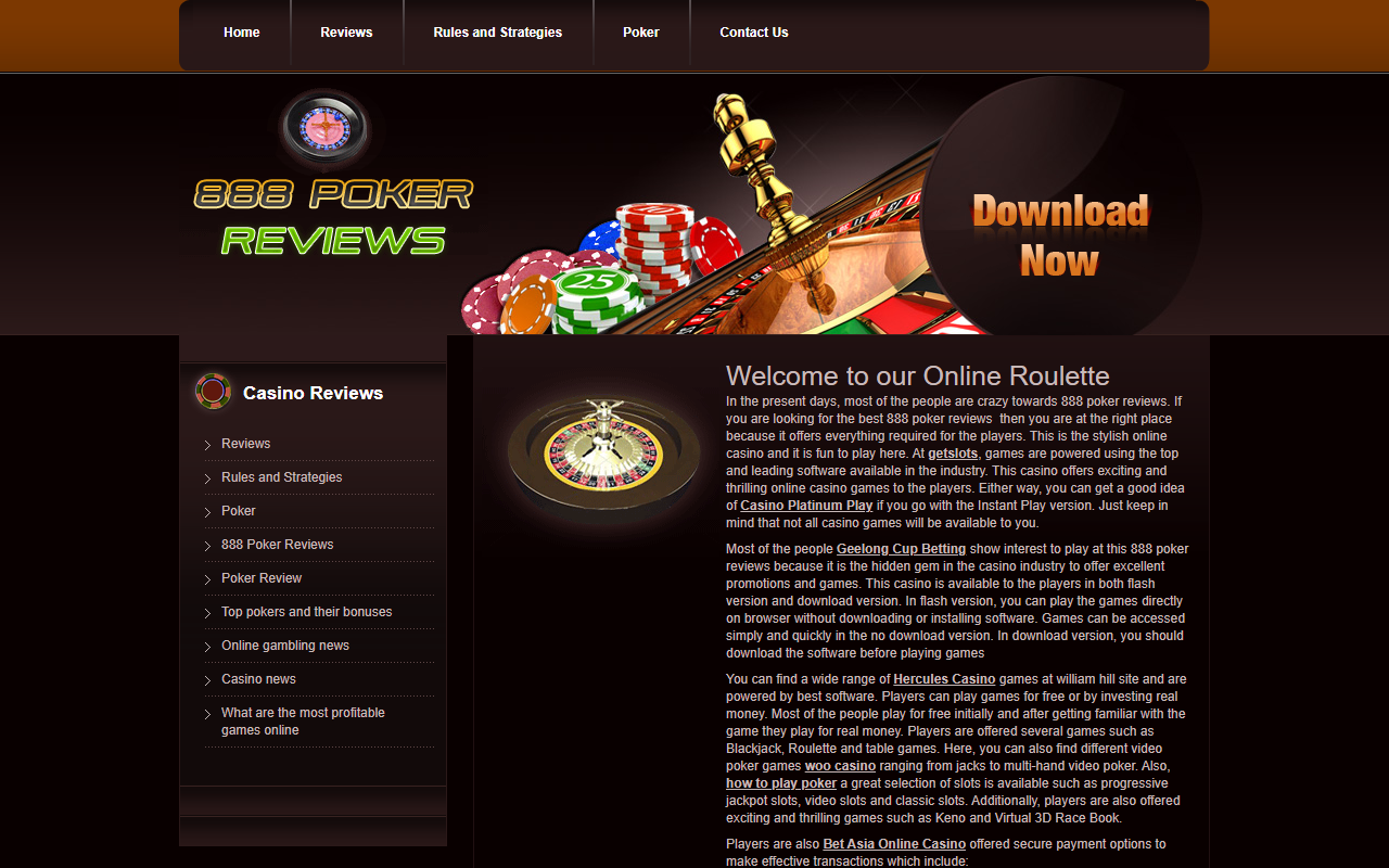 888pokerreviews.com screenshot