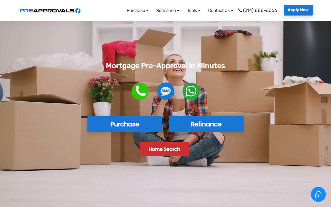 888refinance.com screenshot