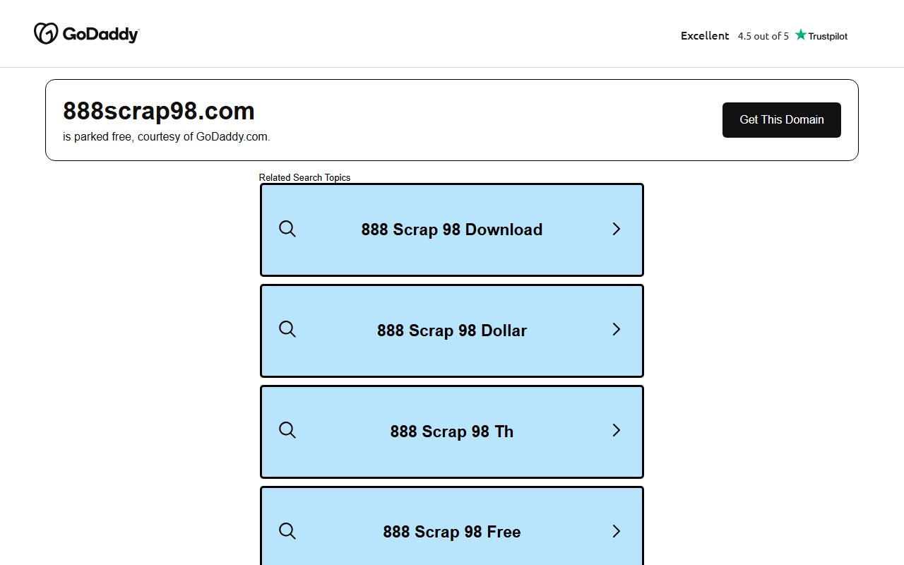 888scrap98.com screenshot