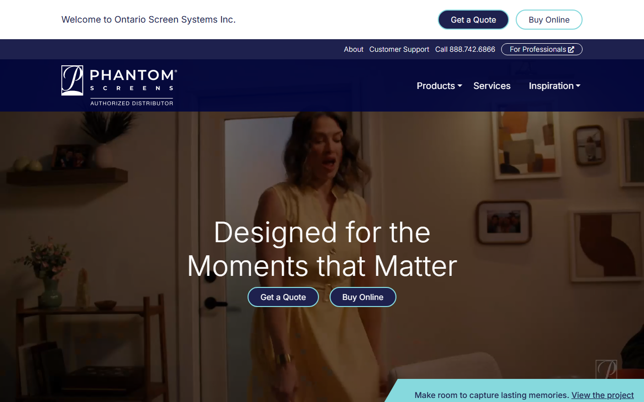 888screens.com screenshot