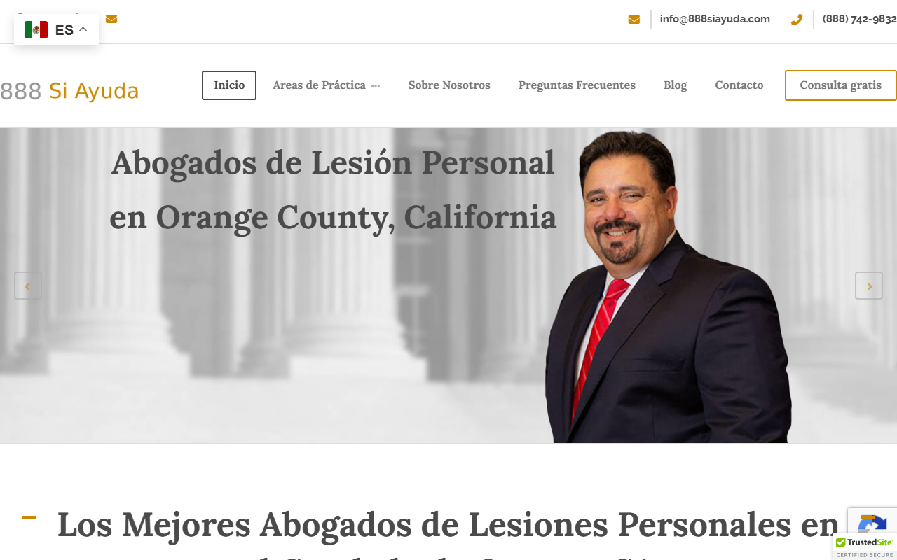 888siayuda.com screenshot