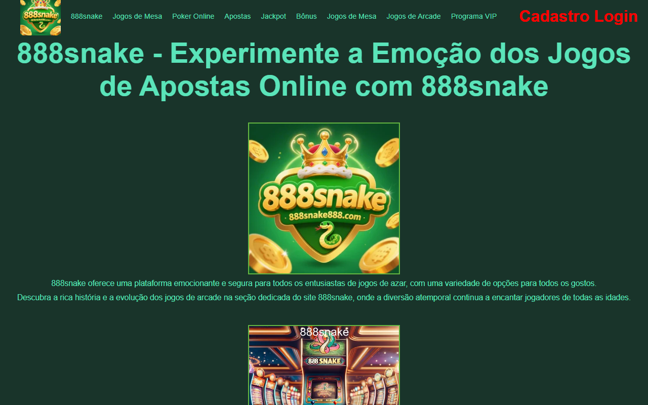 888snake888.com screenshot