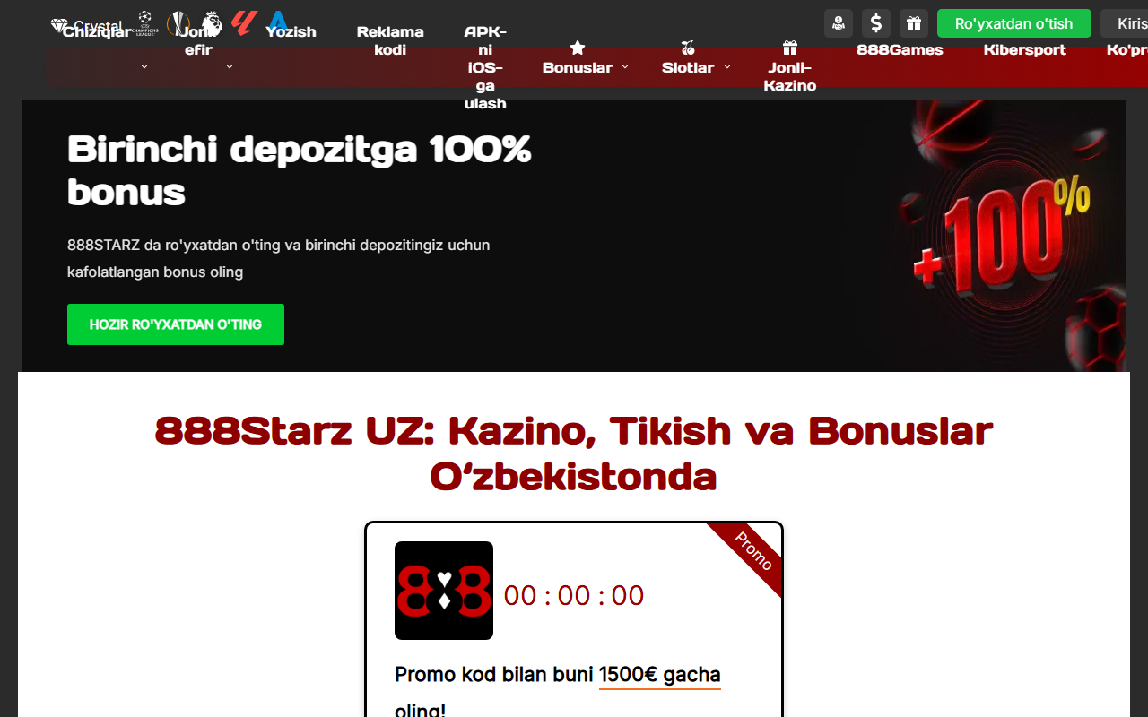 888staruzbeki.com screenshot