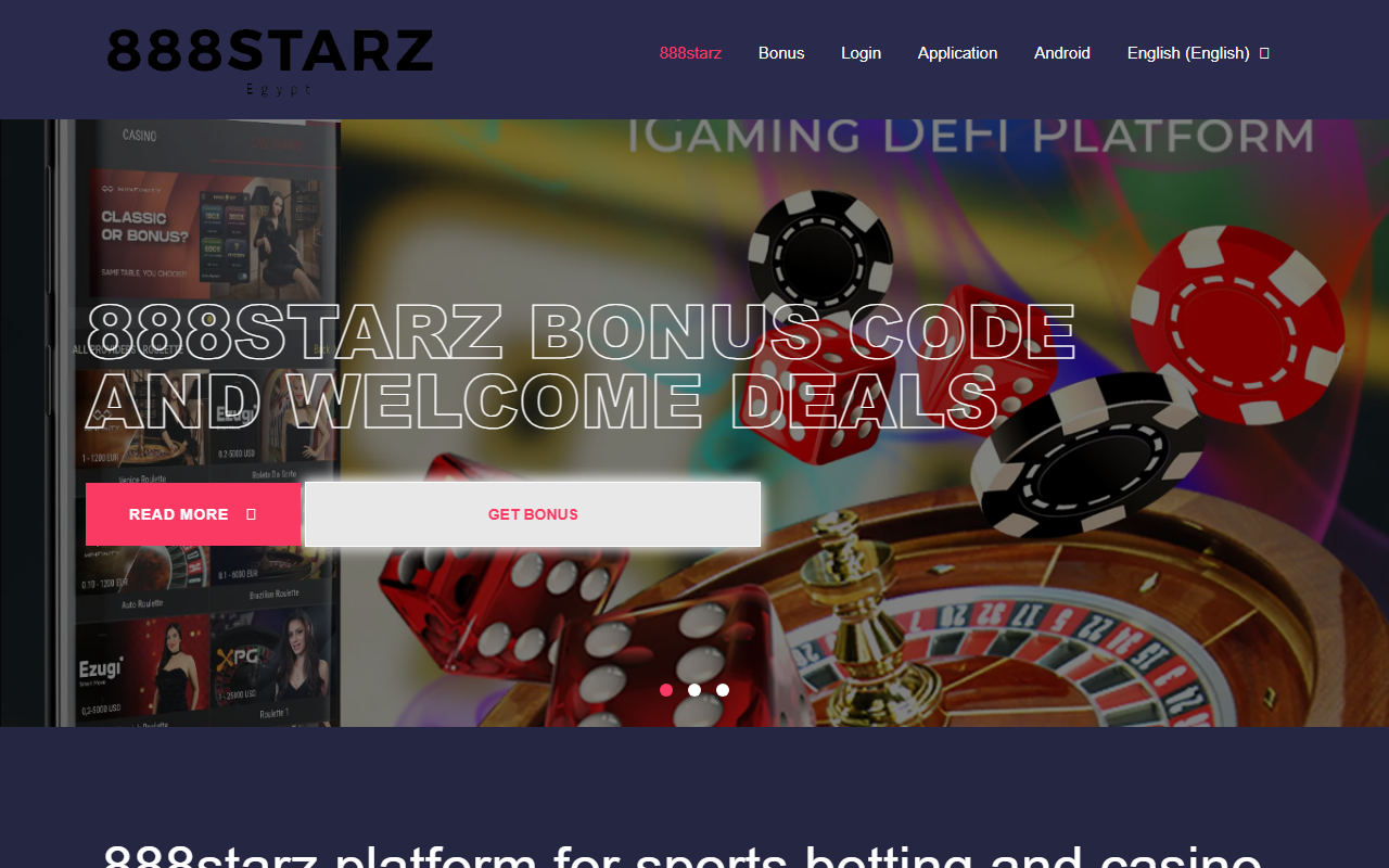 888starz-egy.com screenshot