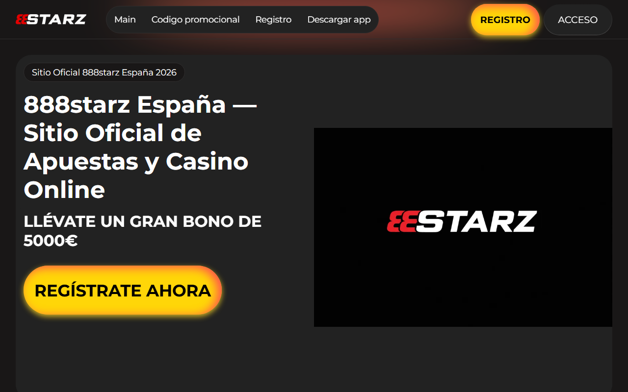 888starz-spain.com screenshot