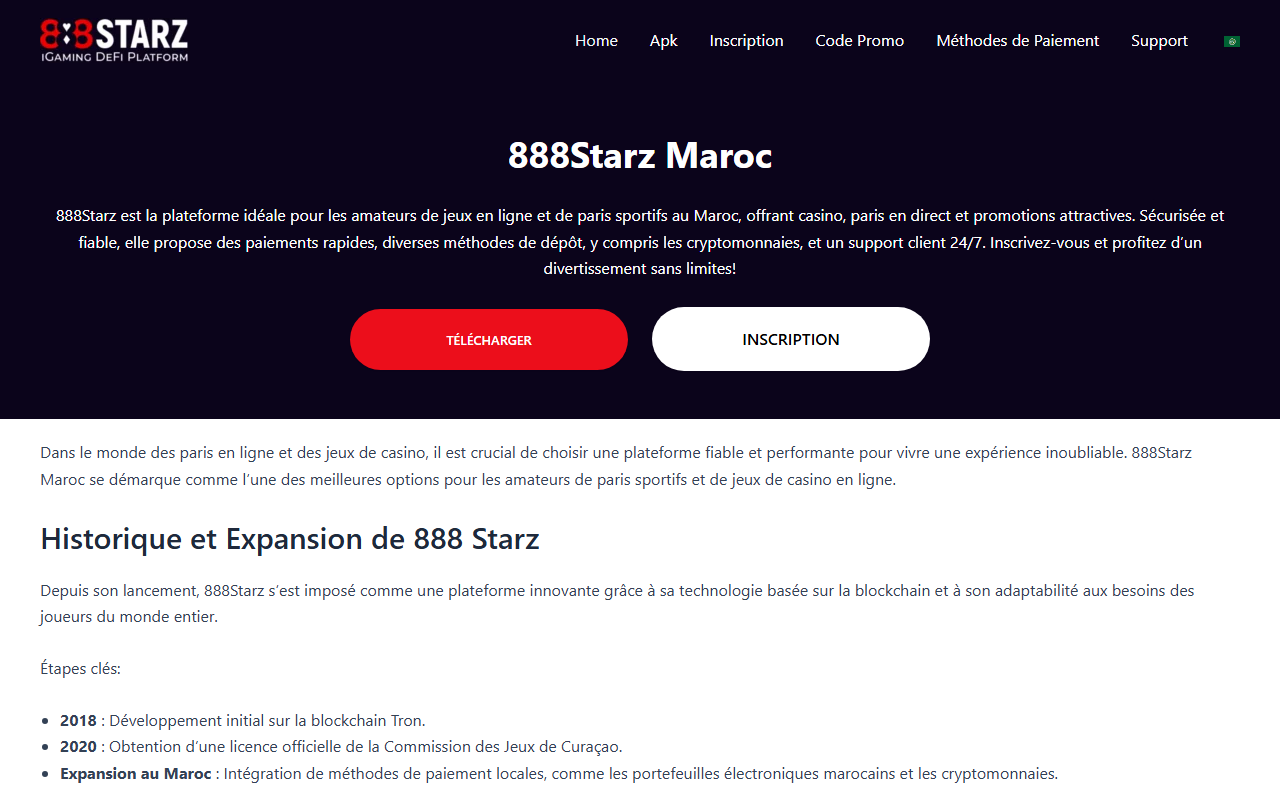888starzma.com screenshot