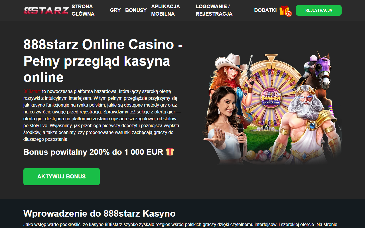 888starzplcasino.com screenshot