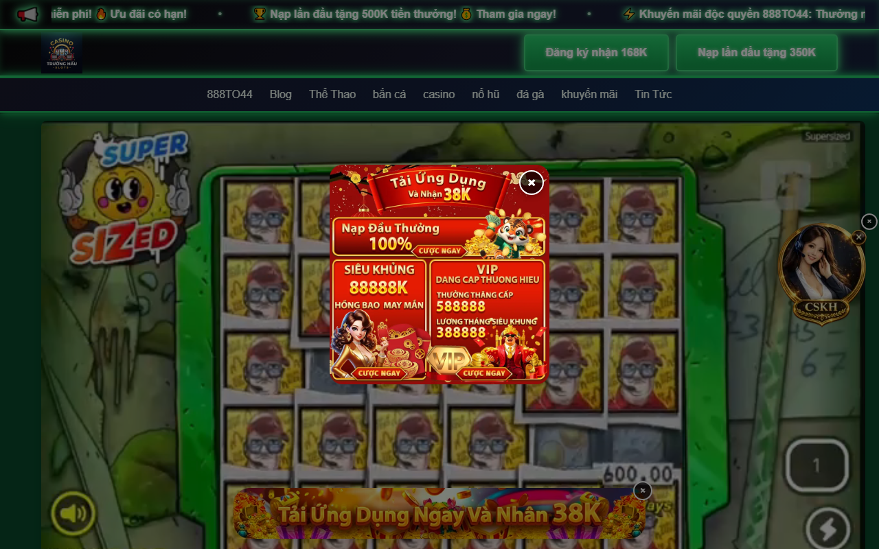 888to44bet.com screenshot