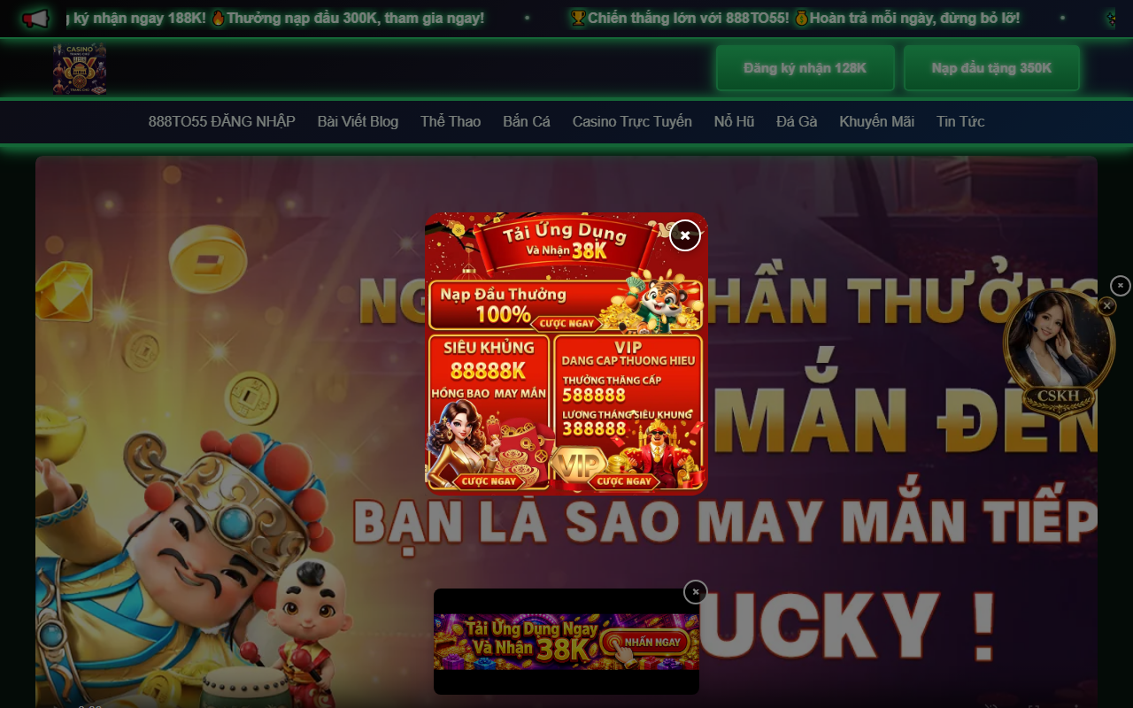 888to55loginbet.com screenshot