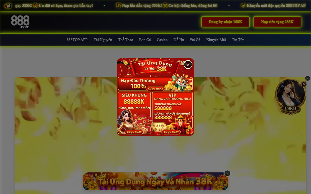 888topapp888.com screenshot