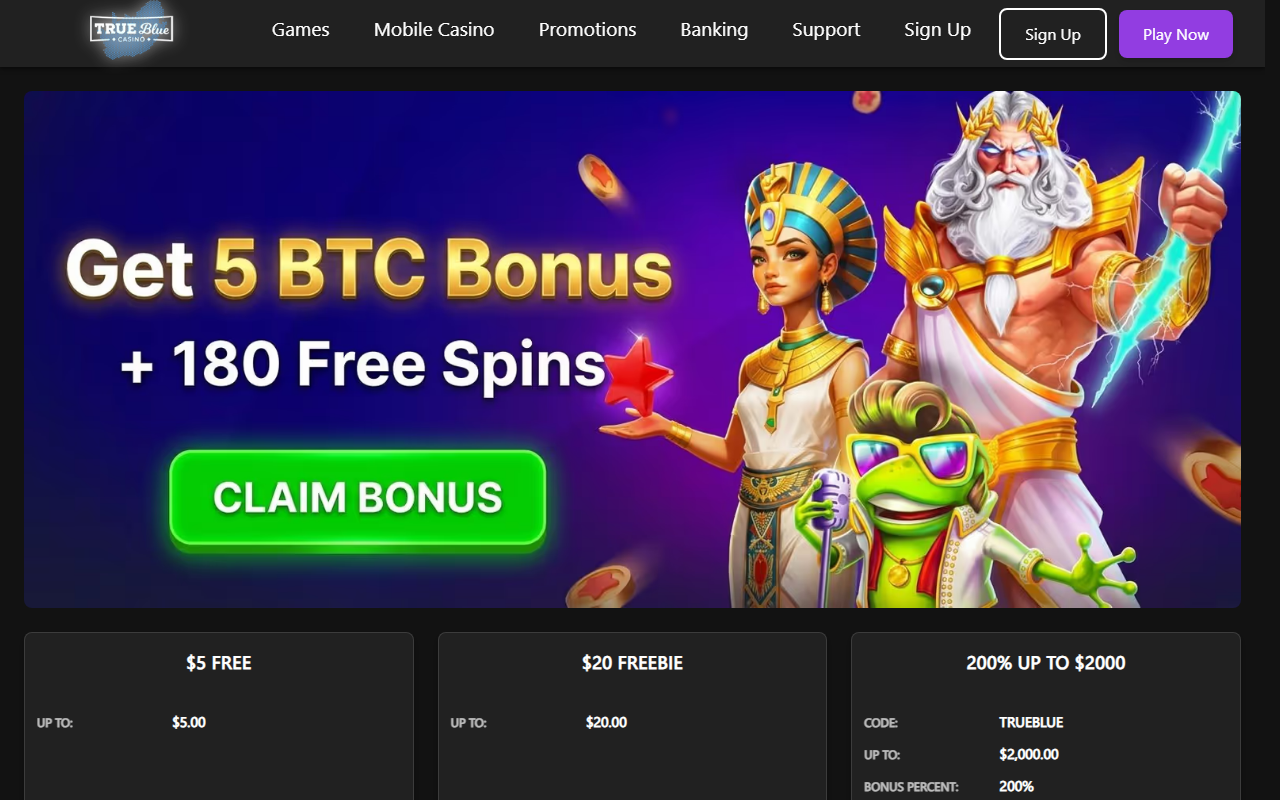 888truecasino.com screenshot