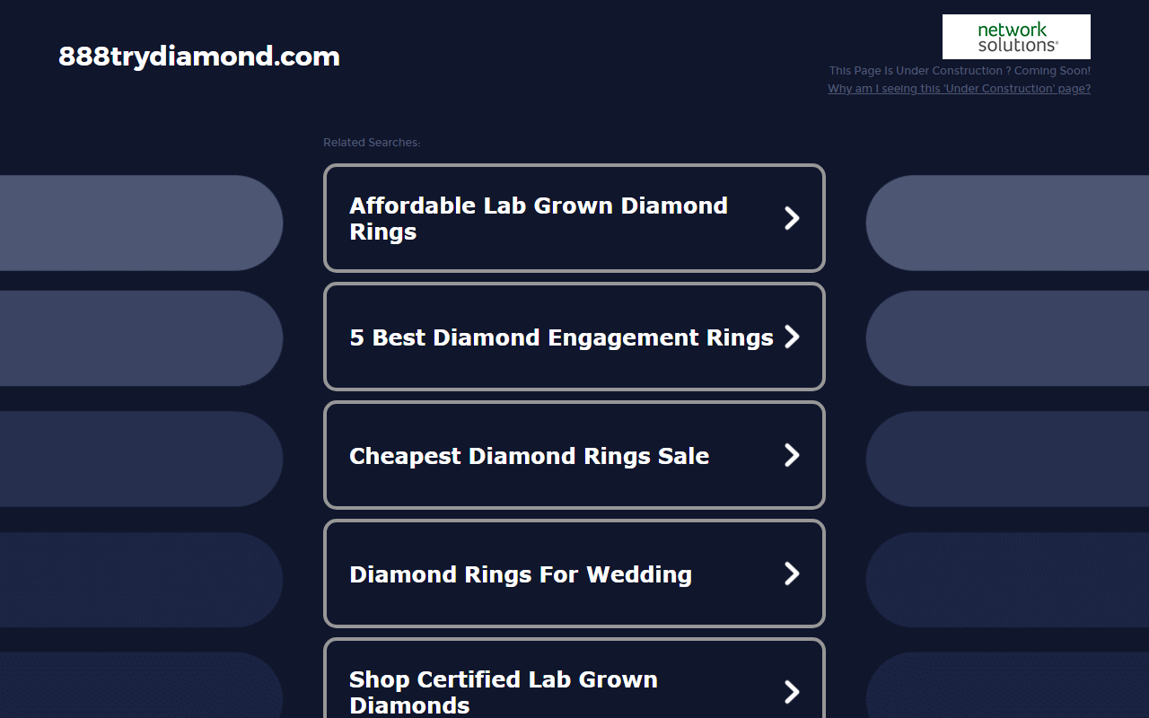 888trydiamond.com screenshot