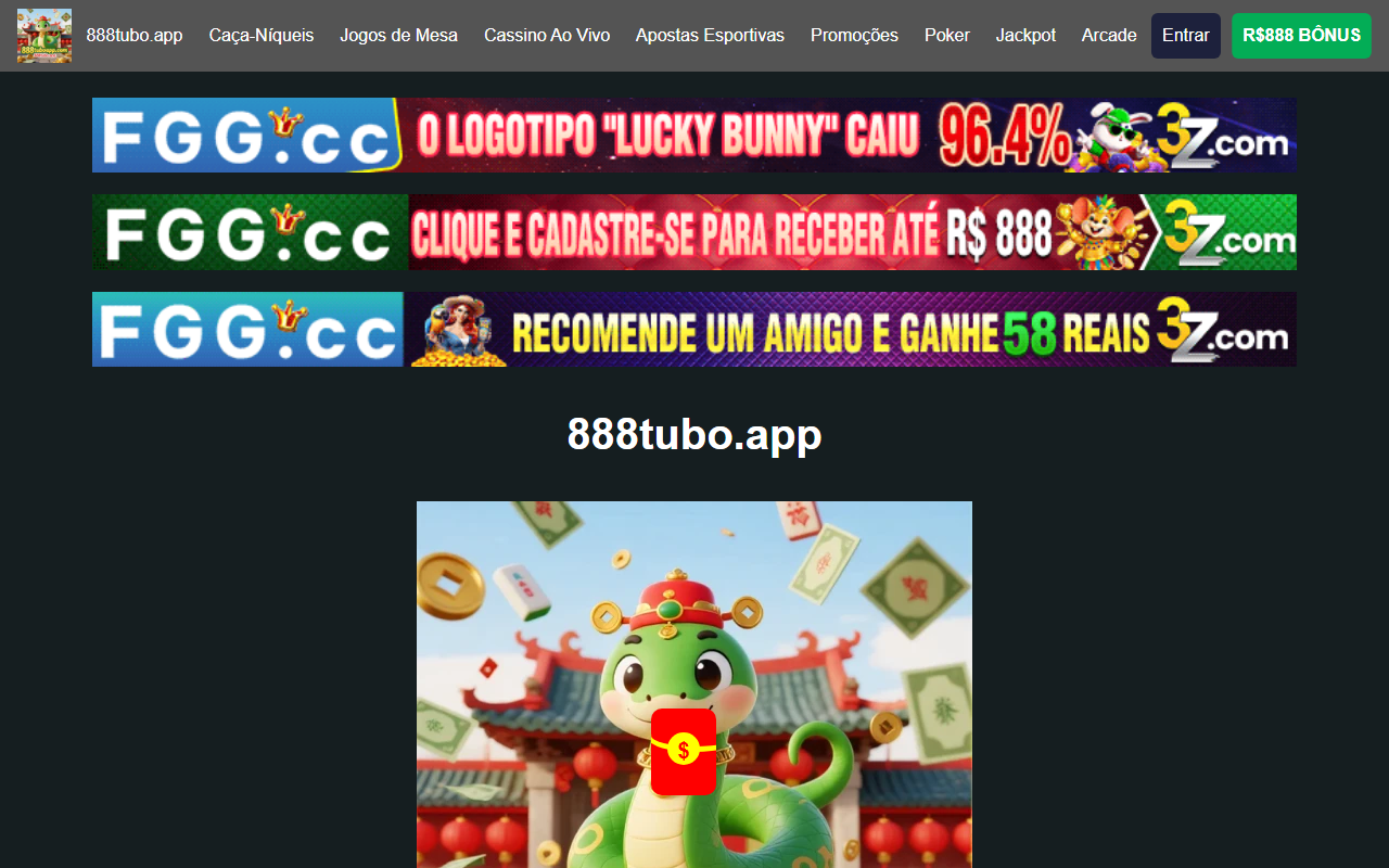 888tuboapp.com screenshot
