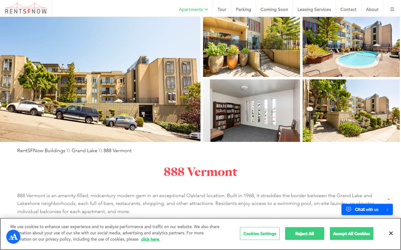 888vermont.com screenshot