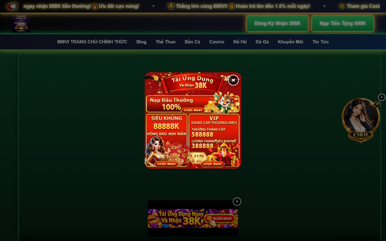 888vihome888.com screenshot