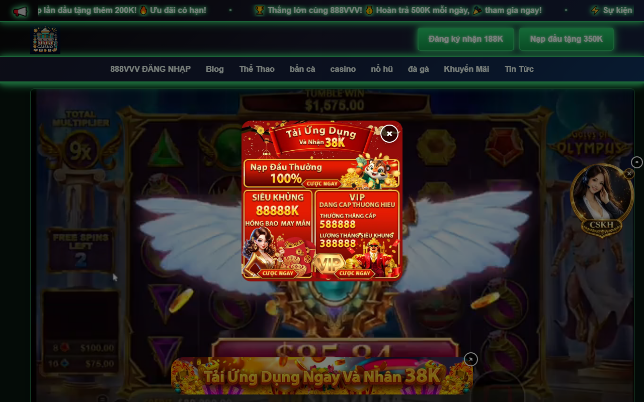 888vvvloginbet.com screenshot