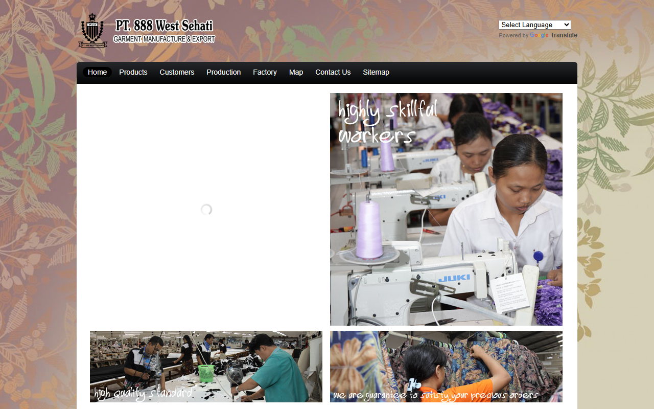 888westsehati.com screenshot