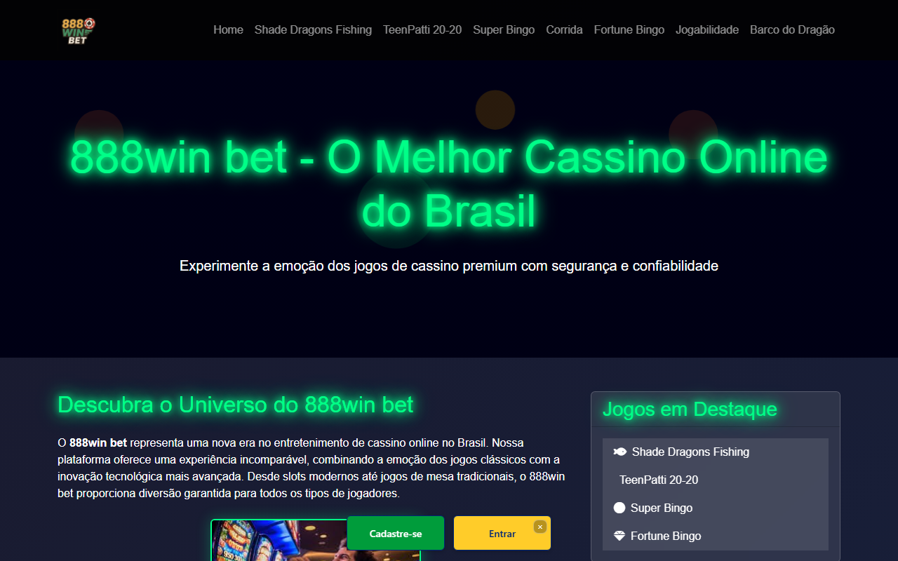 888winbets.com screenshot