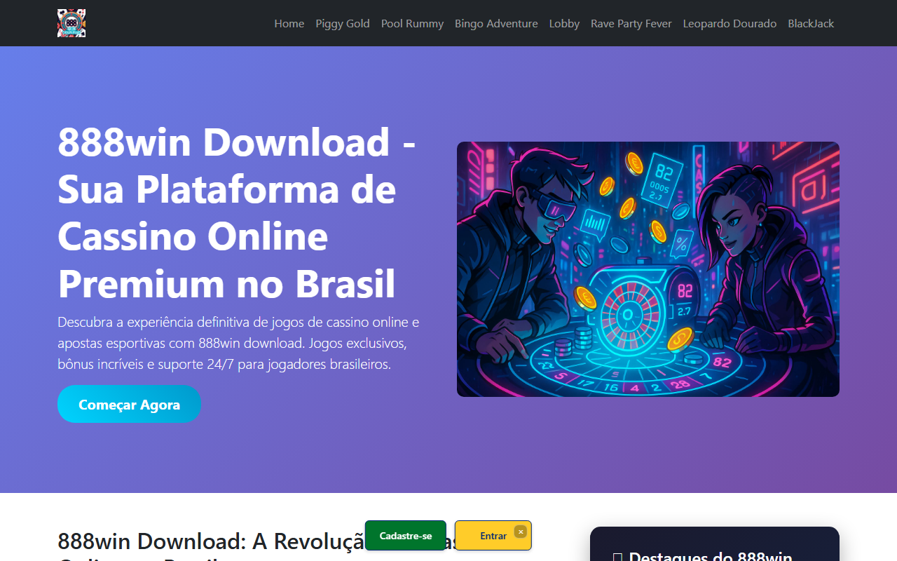 888windownload.com screenshot