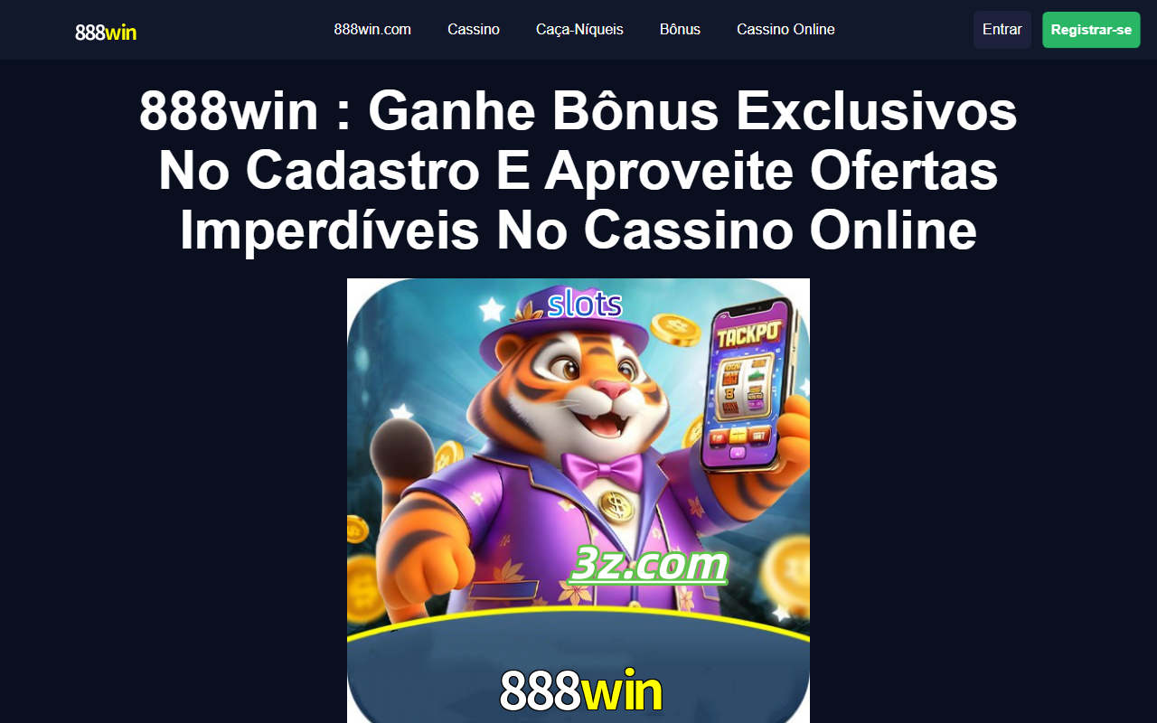 888winfortune.com screenshot